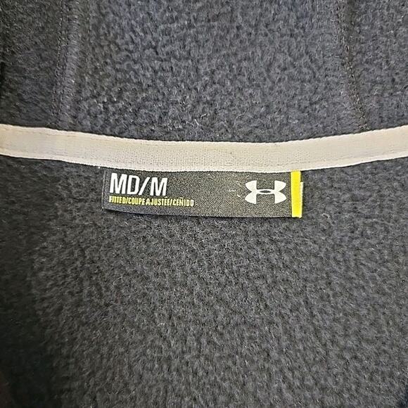 Under Armour Womens UA Swacket Sz M Hooded Full Zip Activewear Jacket Athletic - Picture 7 of 8